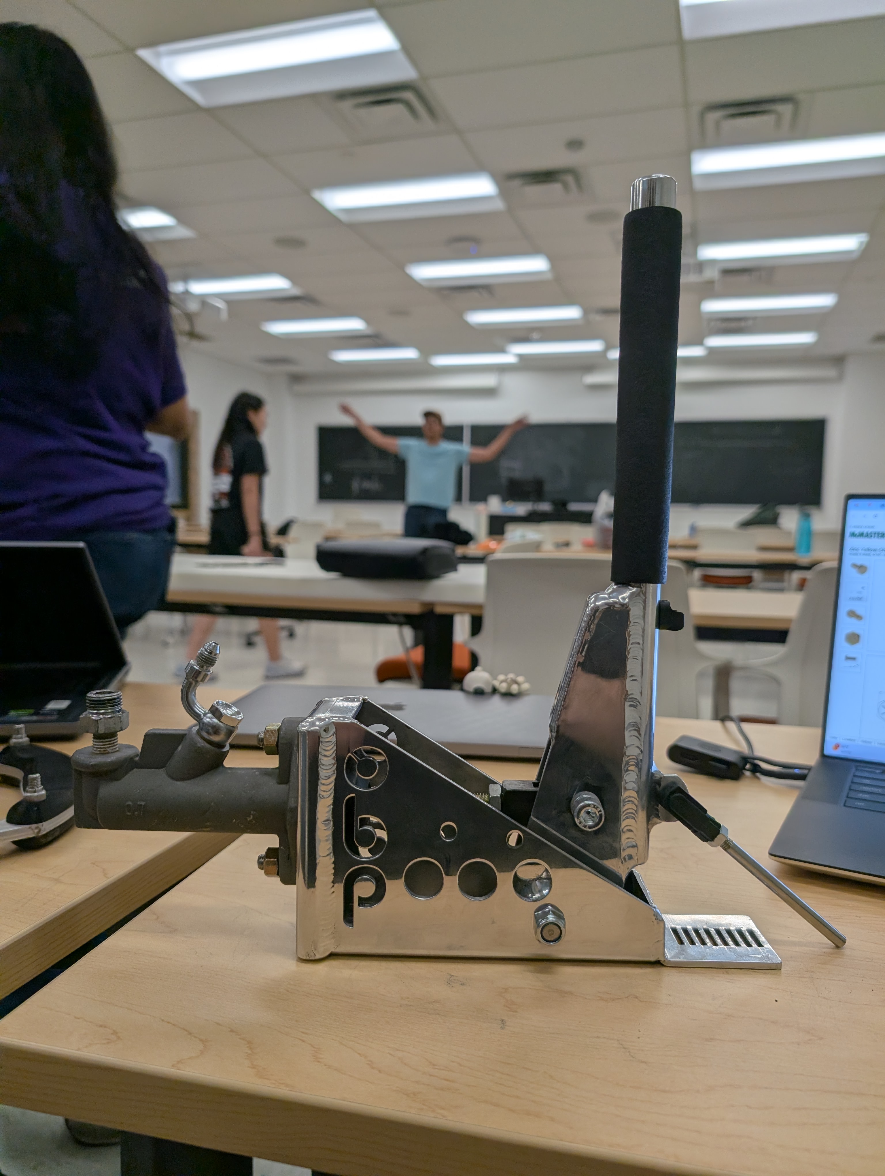 Aluminum Handbrake Assembled
